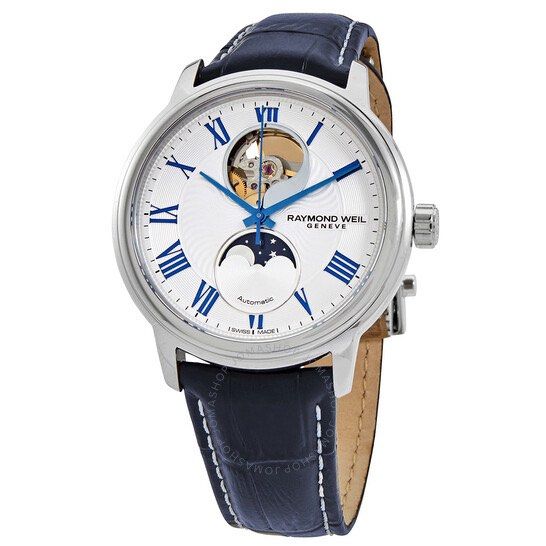 Raymond weil maestro moonphase cheap automatic watch