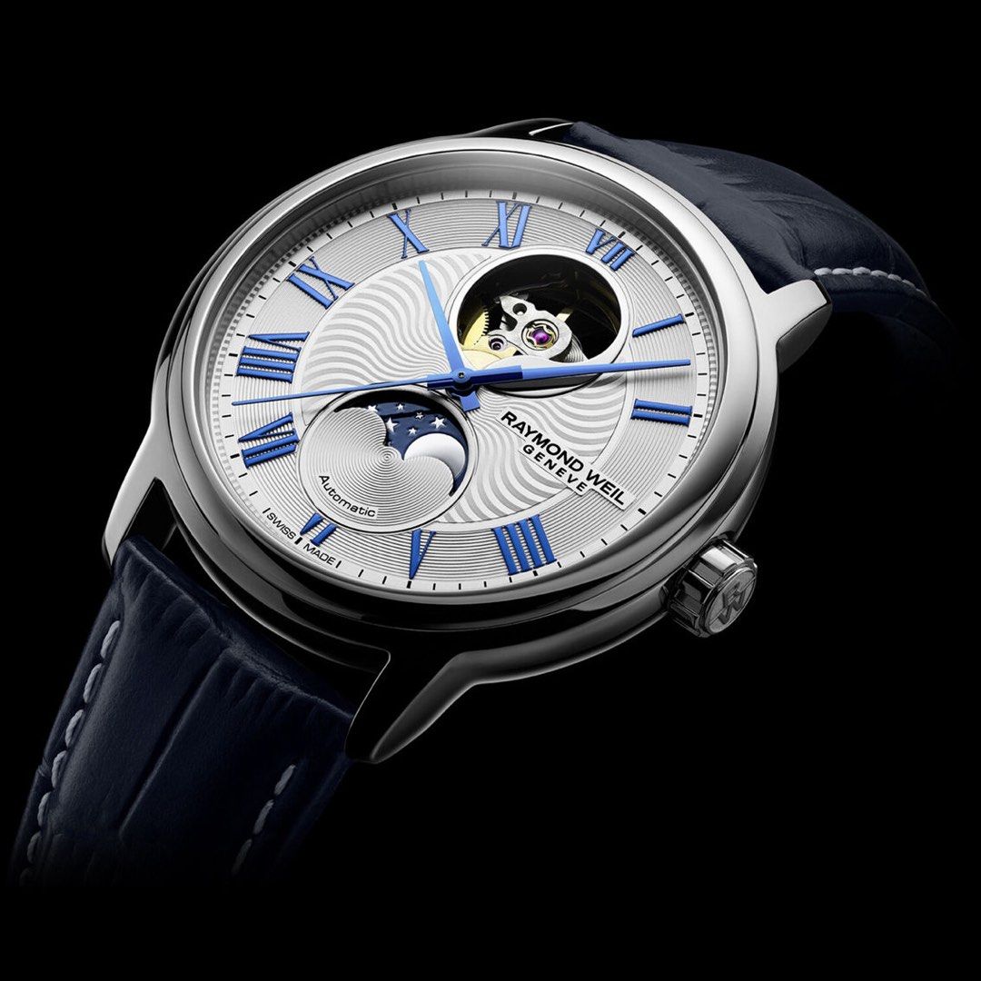 Raymond weil discount moonphase watch