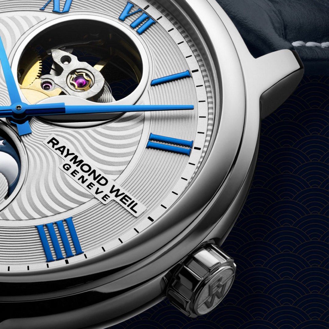Raymond weil discount moonphase watch