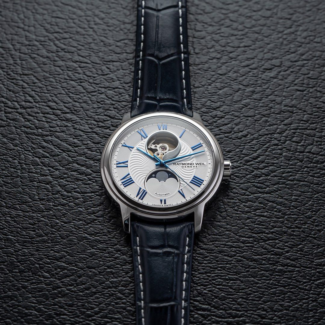 Raymond weil moonphase on sale watch