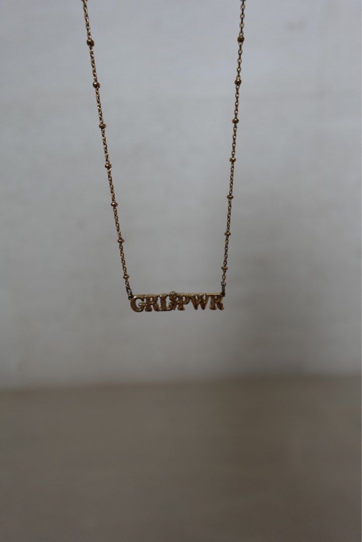 Rebecca Minkoff GrlPower necklace Women s Fashion Jewelry