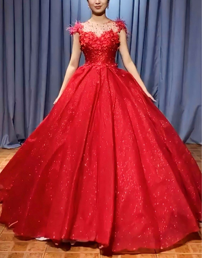 Long gown for debut party sale