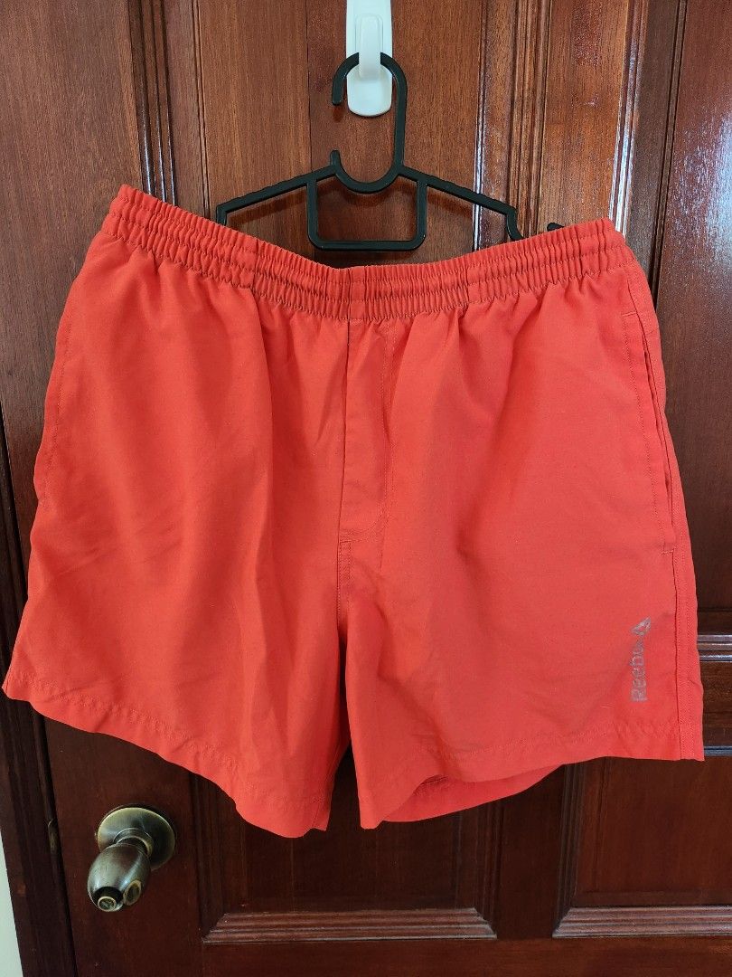 Reebok orange shorts Men s Fashion Bottoms Shorts on Carousell