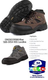 Safety Shoes  Steel Toe and Steel Plate