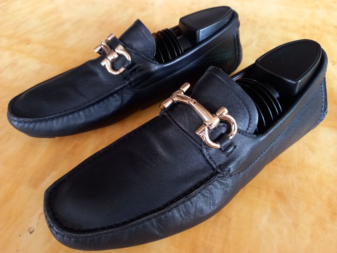 Salvatore ferragamo loafer ori leather shoes