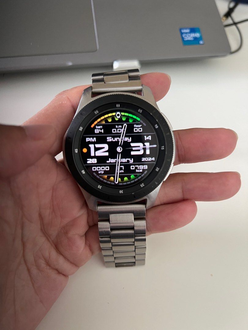 Galaxy watch metal hotsell strap