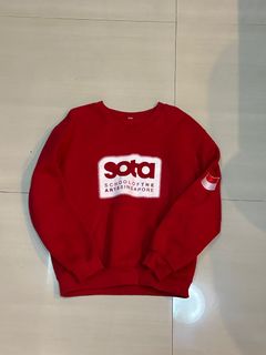 Cheap red sweater sales