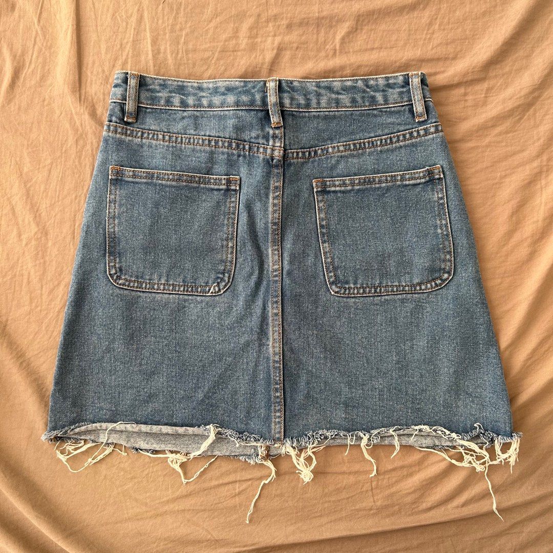 Seed Jeans A Line Short Skirt Women s Fashion Bottoms Skirts on