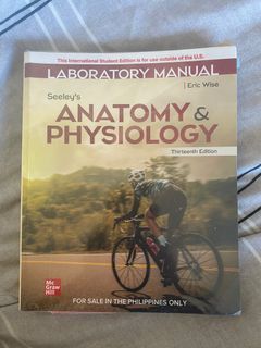 seeley’s anatomy and physiology laboratory manual 13th edition