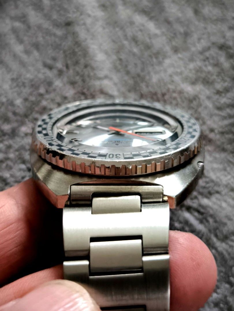 Black Bezel Insert For Seiko Rally Diver - Fits 6119-7170, 6119-8300, 6119-7173