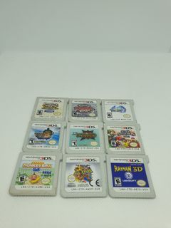 Selling Nintendo 3DS Videogames Set 3