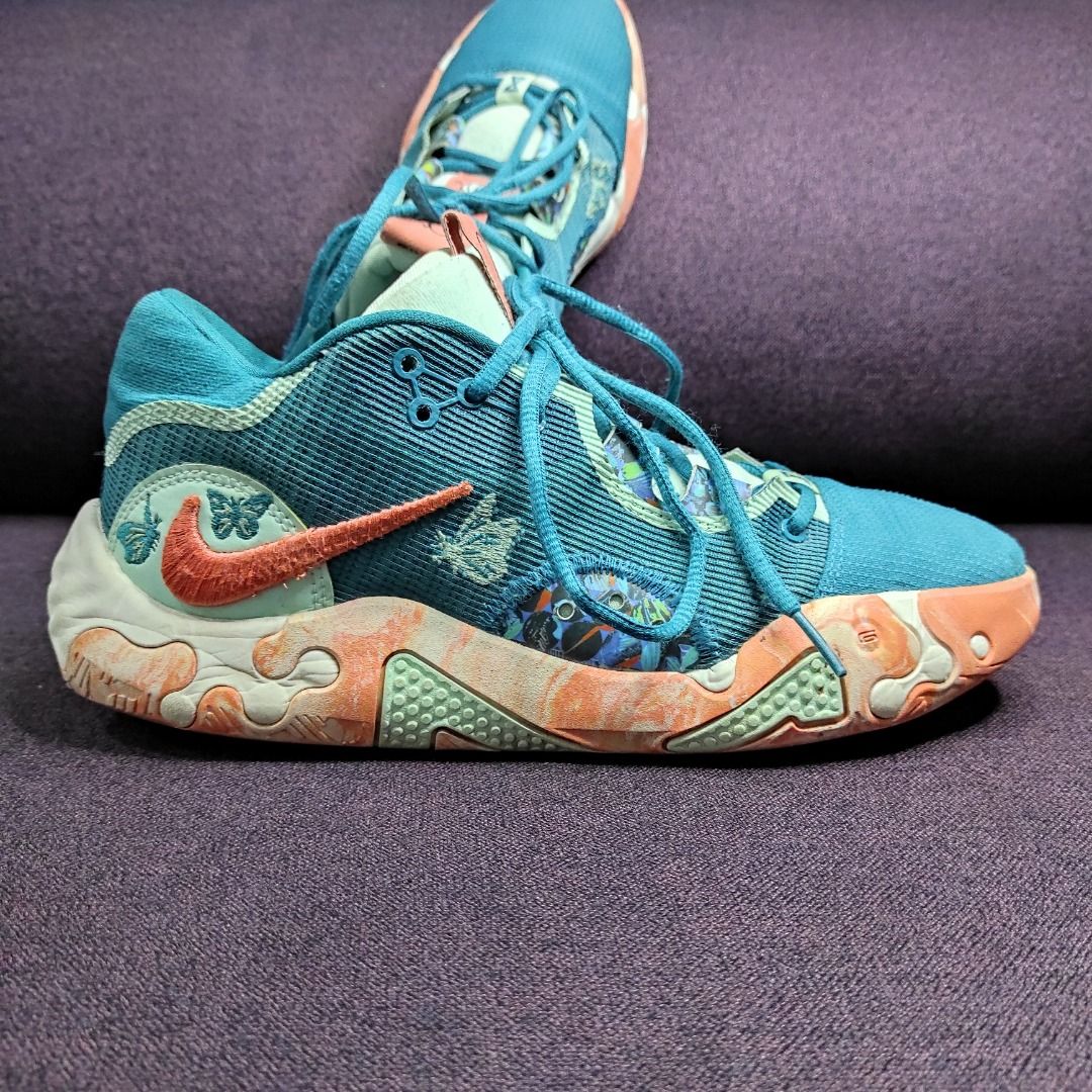 Sepatu Basket Nike PG 6 BUTTERFLIES ALL STAR PAUL GEORGE size 42 5 Barang Langka Rare