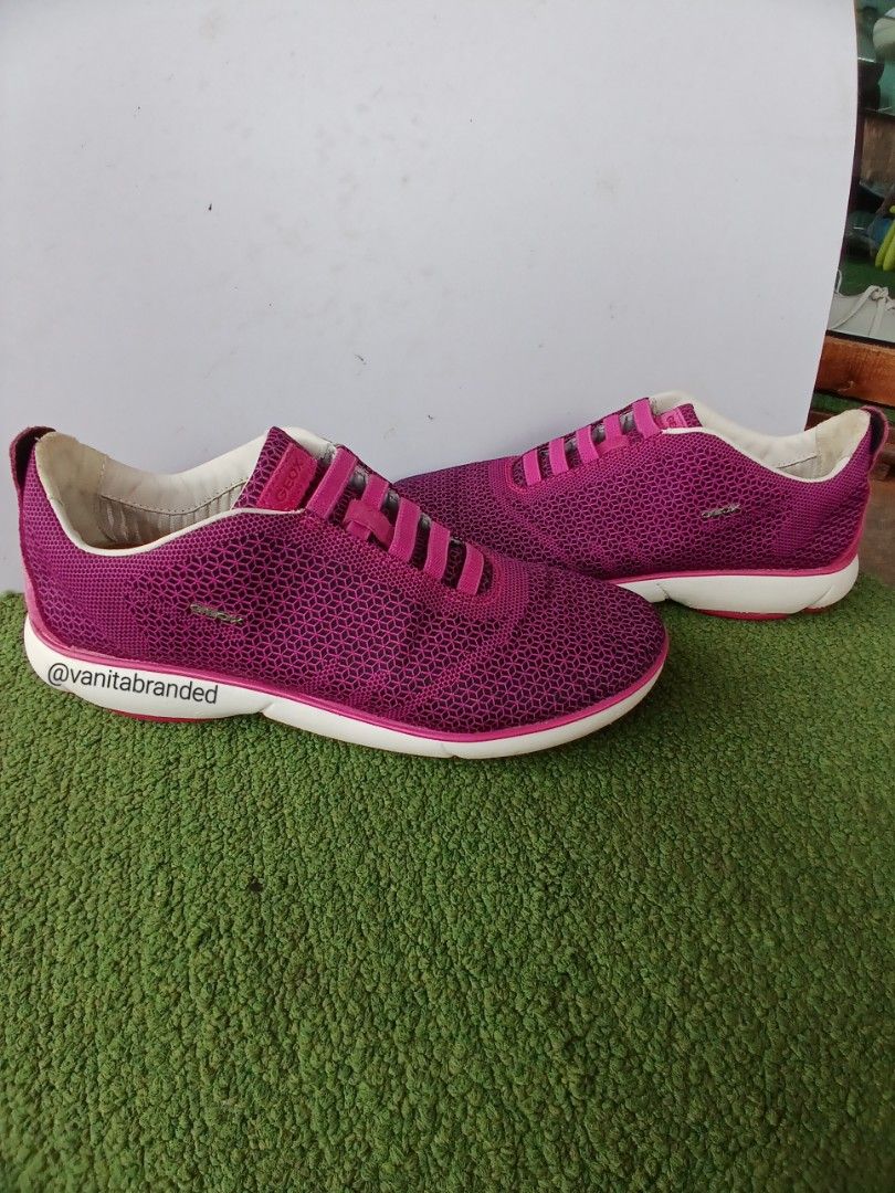 Sepatu Geox sneaker d nebula 39 black pink Fesyen Wanita