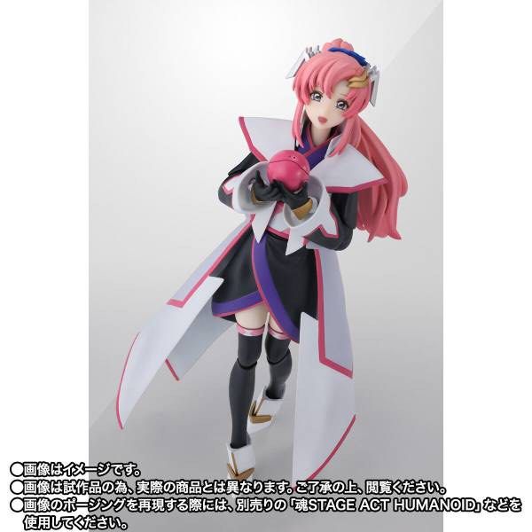 S.H. FIGUARTS: Mobile Suit Gundam SEED Freedom - Blue & Haro & Lacus Clyne - Compass Battle Surcoat Version (Category: Toy Figures) located in Singapore. Submitted by fusanity.shop (Listing ID 1282444221, Image 3). Description: .