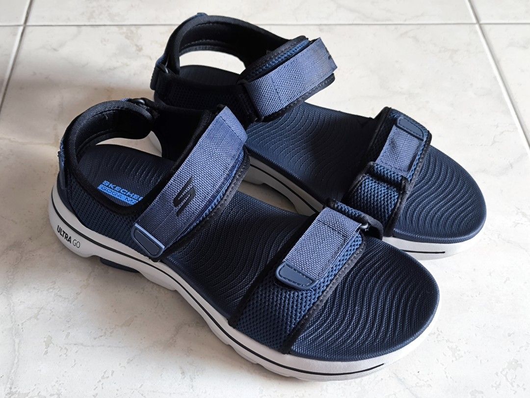 Walking sandals womens skechers hot sale