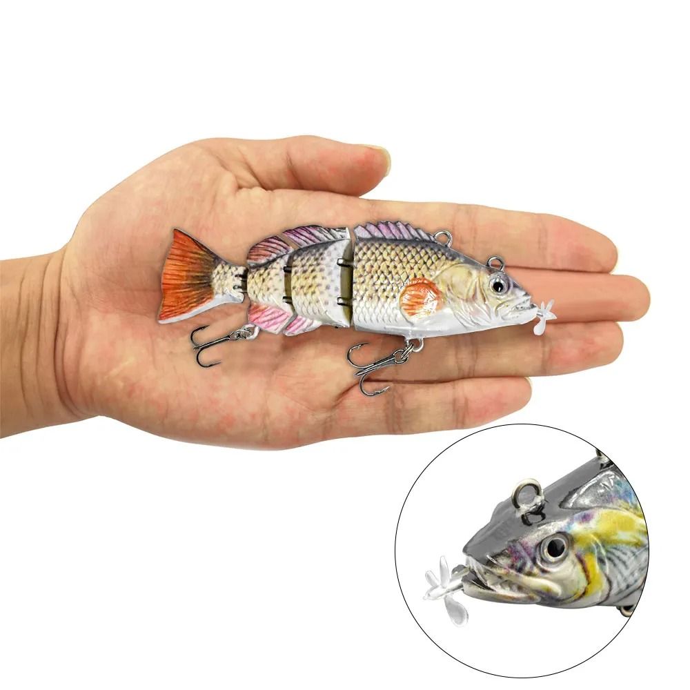Robotic Swimming Lures Fishing Auto Electric Lure Bait Wobblers
