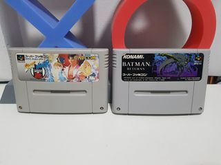 SNES AND SFC CART GAMES