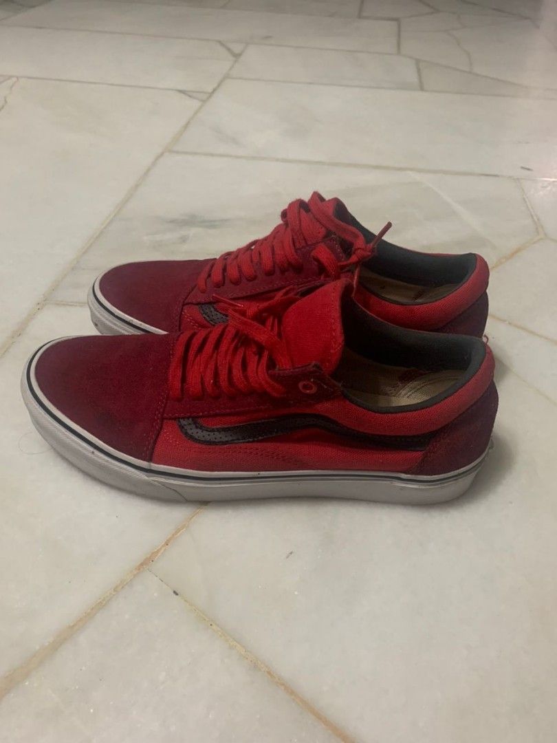 Vans old skool Red uk9/28cm Used