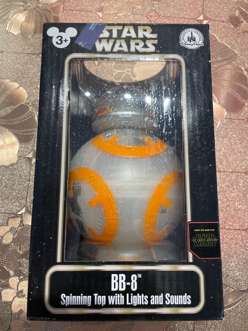 STAR WARS BB 8 Spinning Top with Lights and Sounds