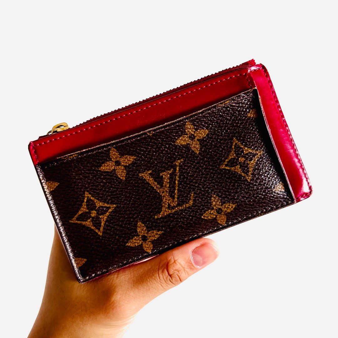Louis vuitton cheap zipped card holder