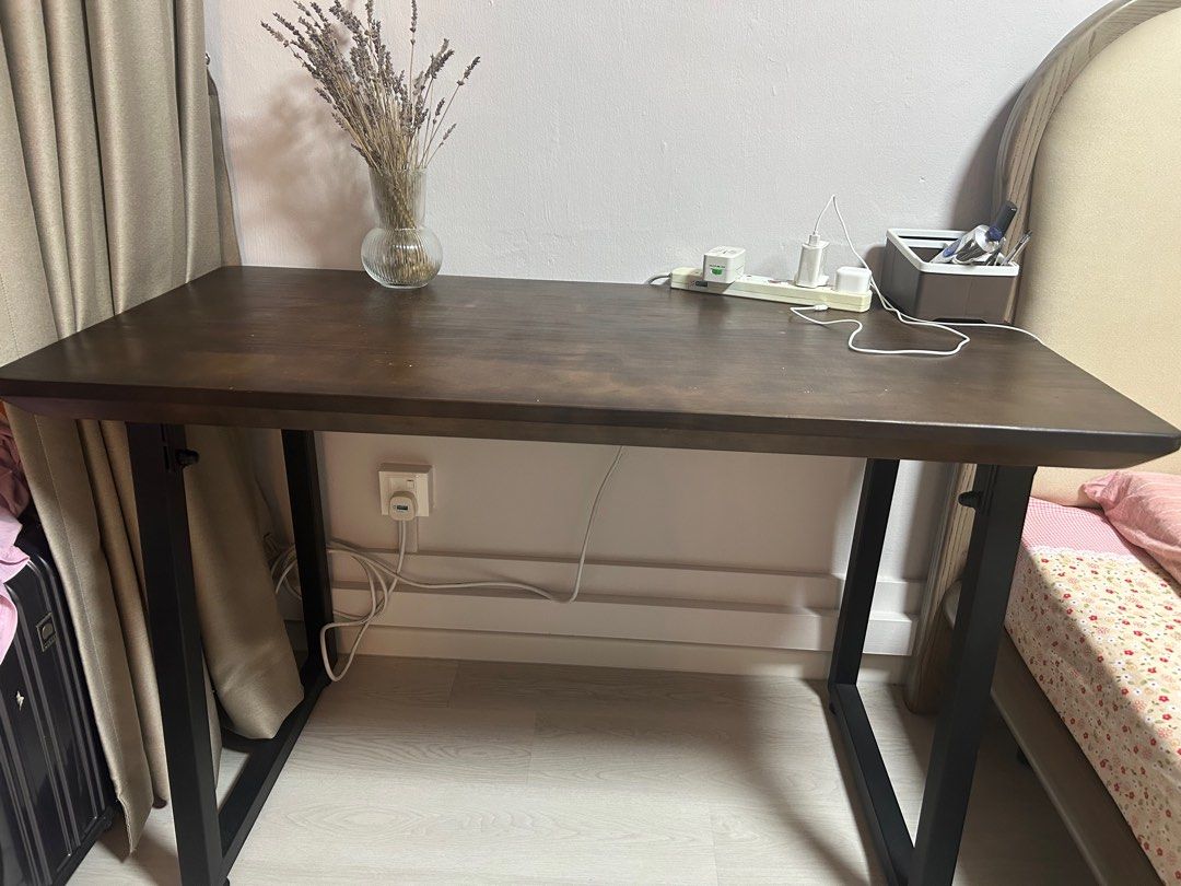Study Table (Category: Tables & Sets) located in Singapore. Submitted by ajrmsb (Listing ID 1282555091, Image 3). Description: Very good wooden study desk, lightly use good condition .