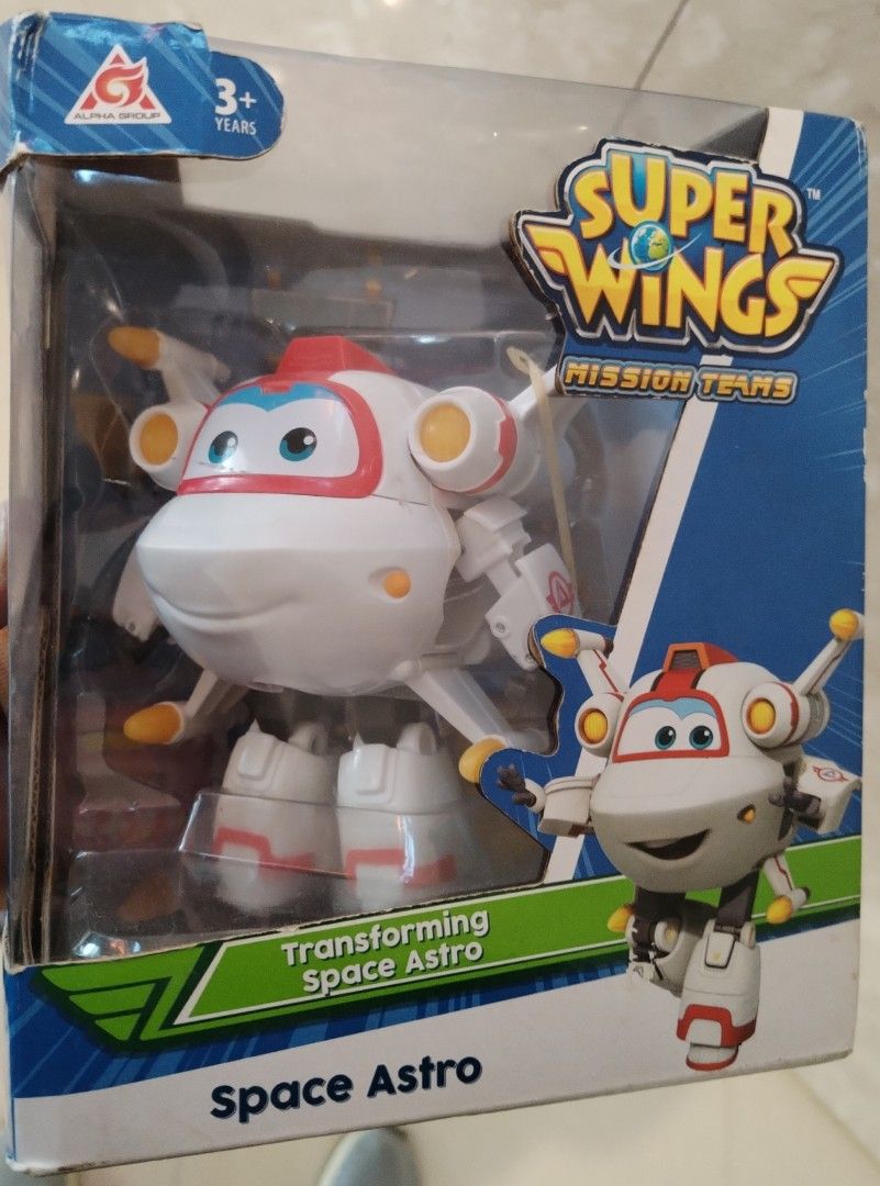 SUPER WINGS超級飛俠／Space Astro／第三代／變形飛機機械人／L15×W13