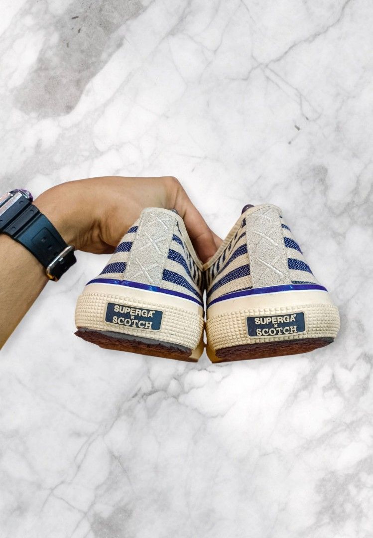 Superga x Scotch Soda Sneakers Men s Fashion Footwear