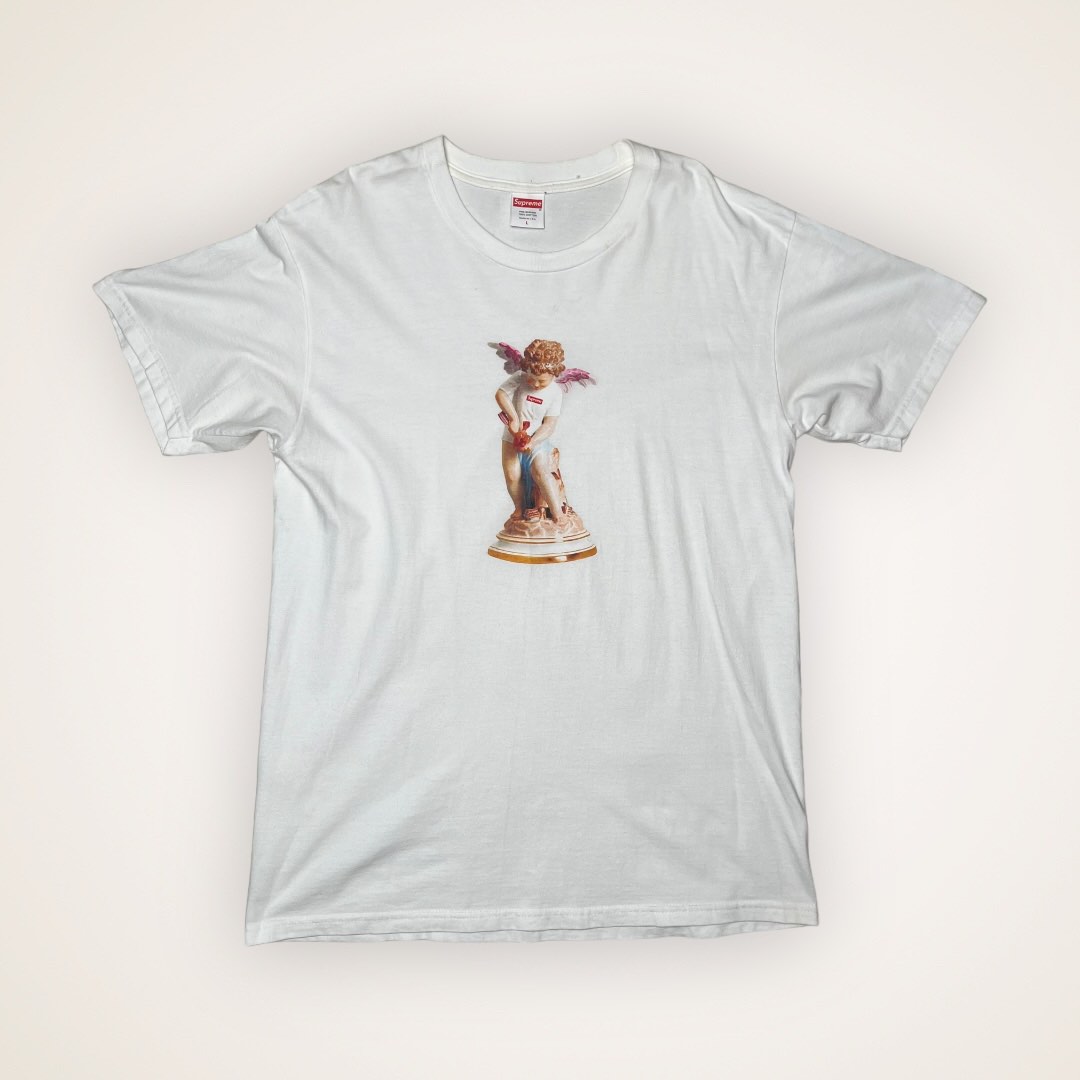 Supreme cupid tee white hot sale