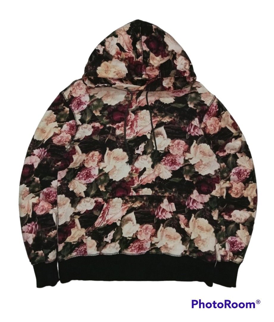 Supreme floral hoodie discount