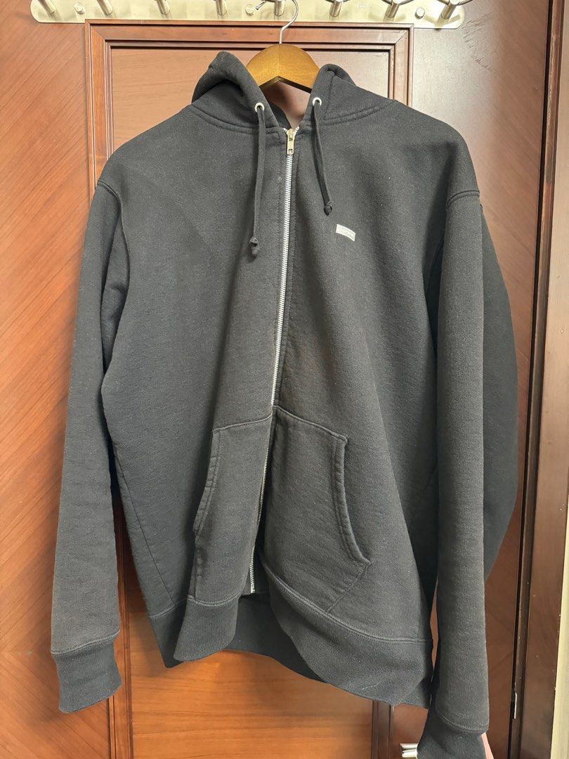 Supreme reflective small store box zip up sweatshirt