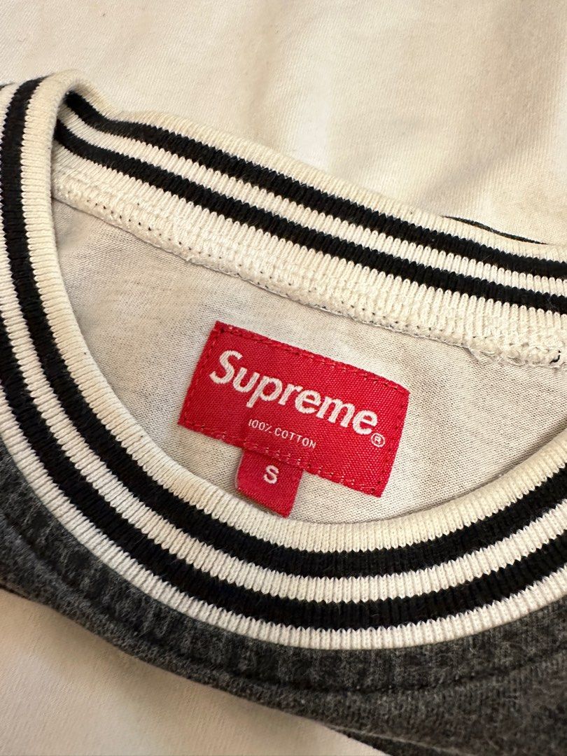 Supreme striped clearance long sleeve