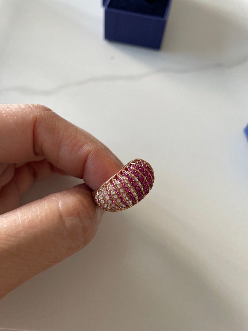 Swarovski Jewellery Swarovski Fresh Ring Rose Gold Swarovski Ring