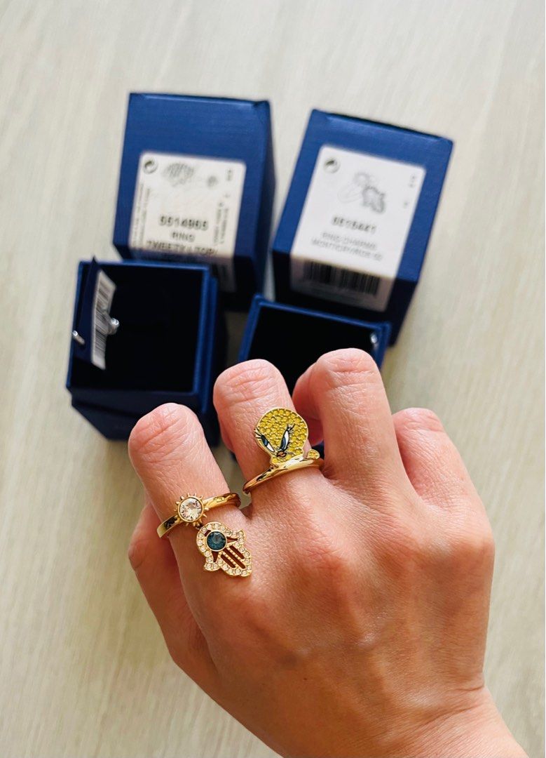 Swarovski Symbolic Motif Ring Women s Fashion Jewelry