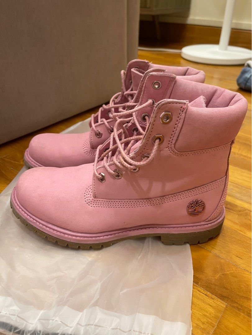 Timberland nellie cheap chukka pink