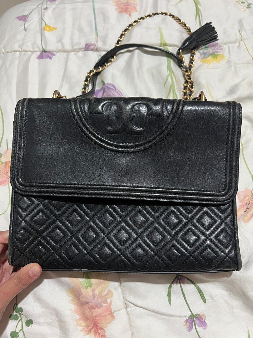 TORY BURCH FLEMING MEDIUM BLACK