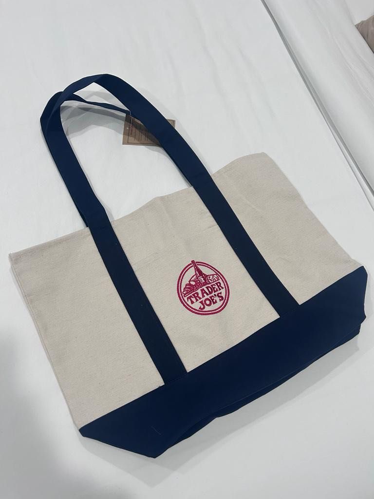 Trader Joe s Canvas Bag Women s Fashion Bags Wallets Tote