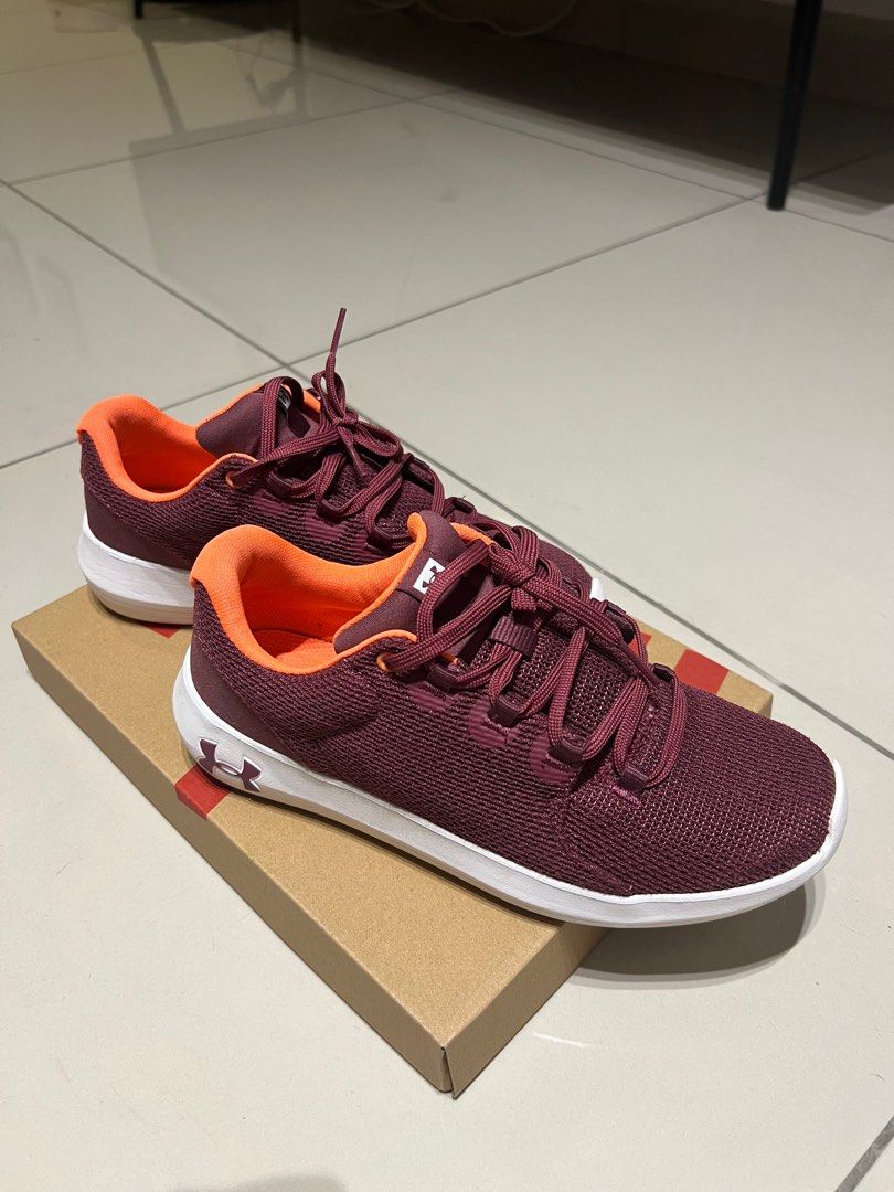 Under Armour Running Shoes Maroon