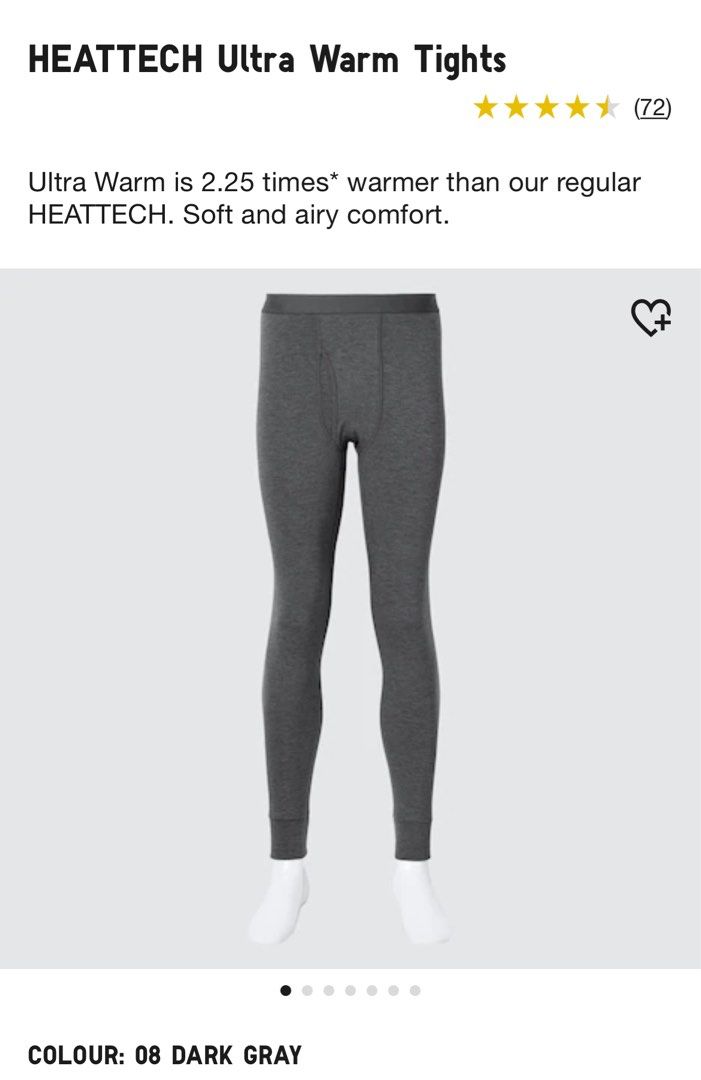 Uniqlo Heattech Ultra Warm, Men's Fashion, Bottoms, Joggers on Carousell