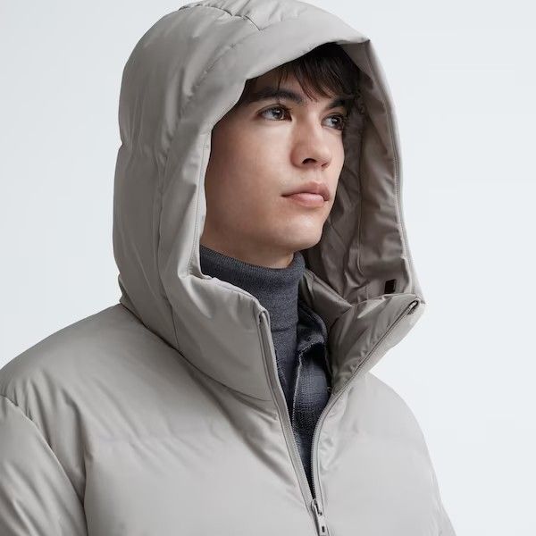 UNIQLO Men Seamless Down Parka Black Size S