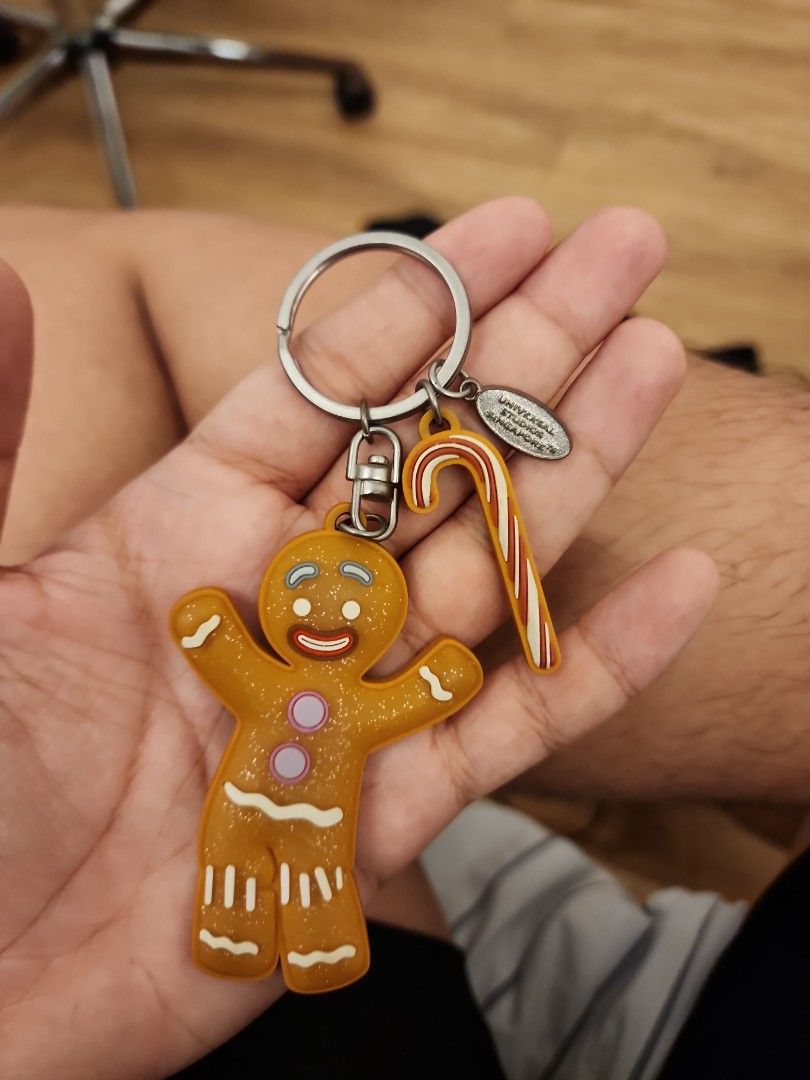 Gingerbread deals man keychain