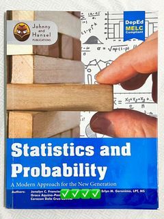 UST SHS Statistics and Probability, STATS Book, 2021