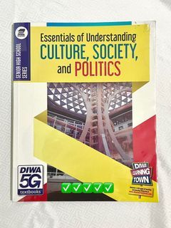 UST SHS UCSP: Understanding Society Culture and Politics (Diwa)