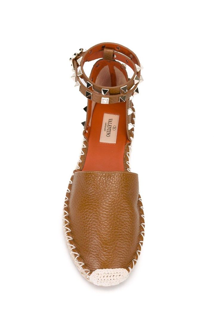 Rockstud clearance espadrille flat