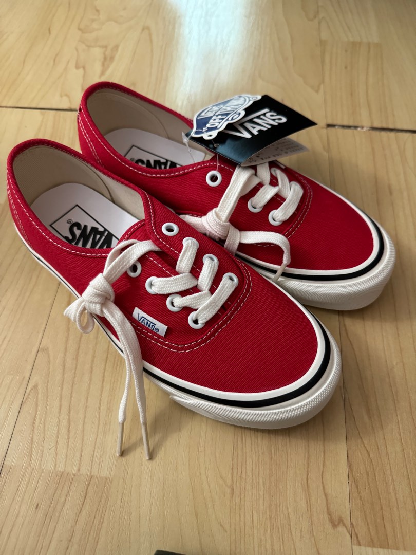 Red original on sale vans