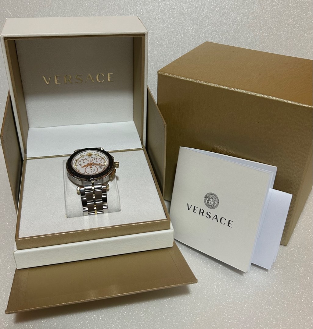 Gold 2024 versace watch
