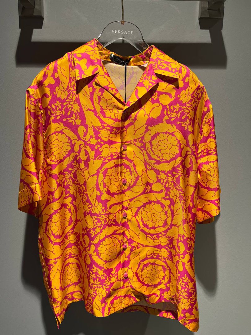 Cheap versace silk shirts best sale