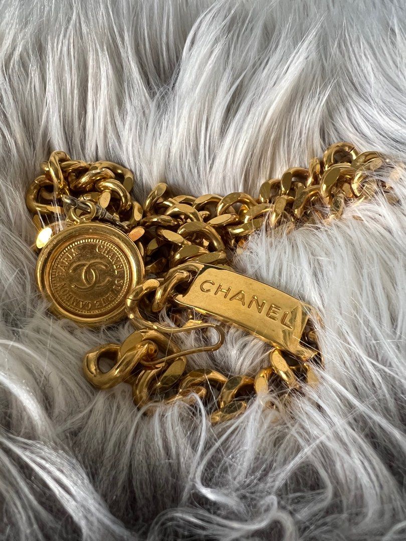 Gold chanel chain belt outlet