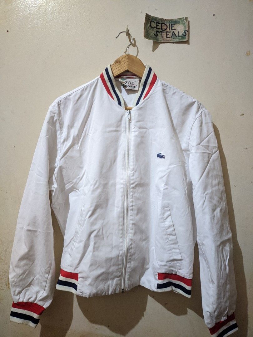 Vintage lacoste izod bomber jacket Men s Fashion Coats Jackets