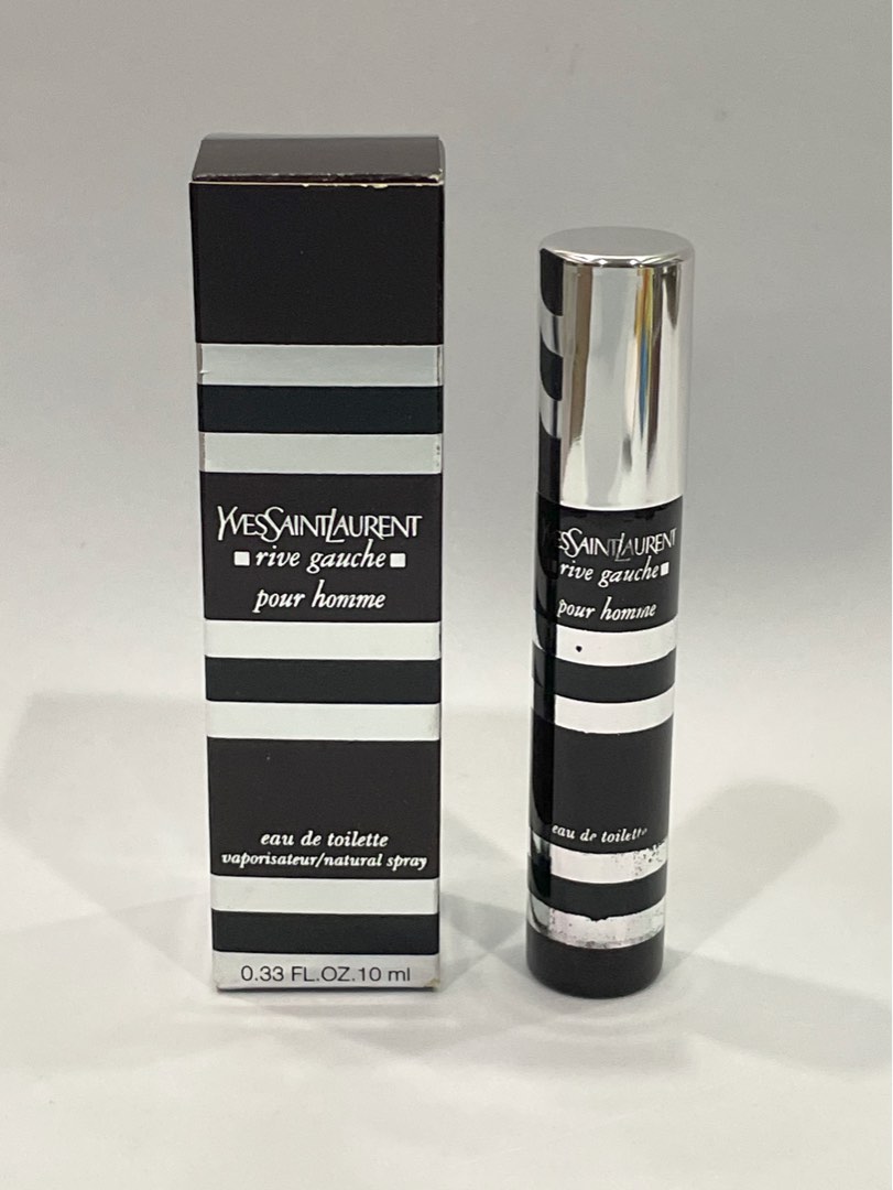 Vintage Rive Gauche Pour Homme Mini Perfume 10ml Spray Yves Saint Laurent Beauty Personal Care Fragrance Deodorants on Carousell
