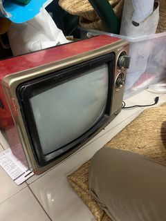 Vintage tv for display